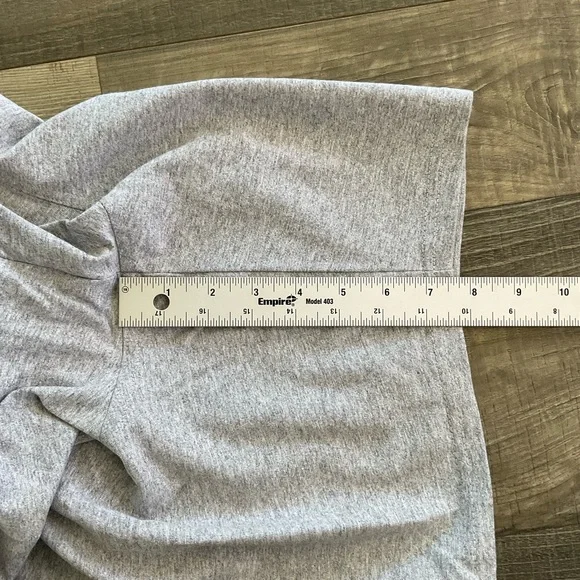 NWT Fruit of the Loom Jersey Shorts Men’s MEDIUM Grey Pockets Elastic Waist - Picture 8 of 10